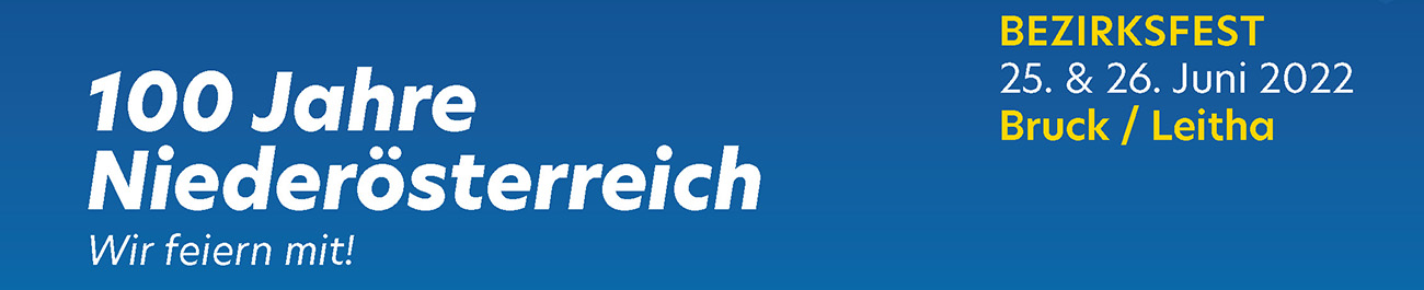 100 Jahre NÖ Banner