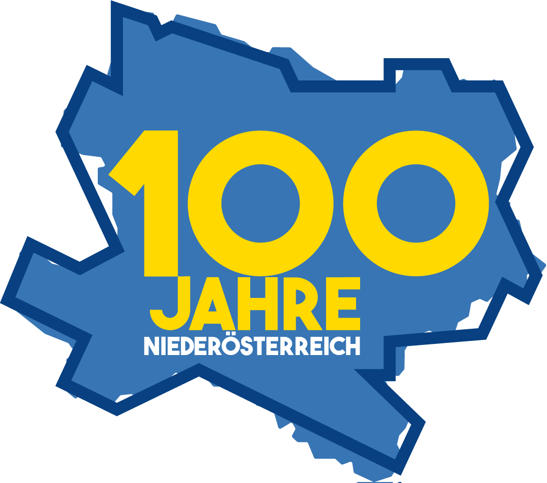 100 Jahre Niederösterreich Logo