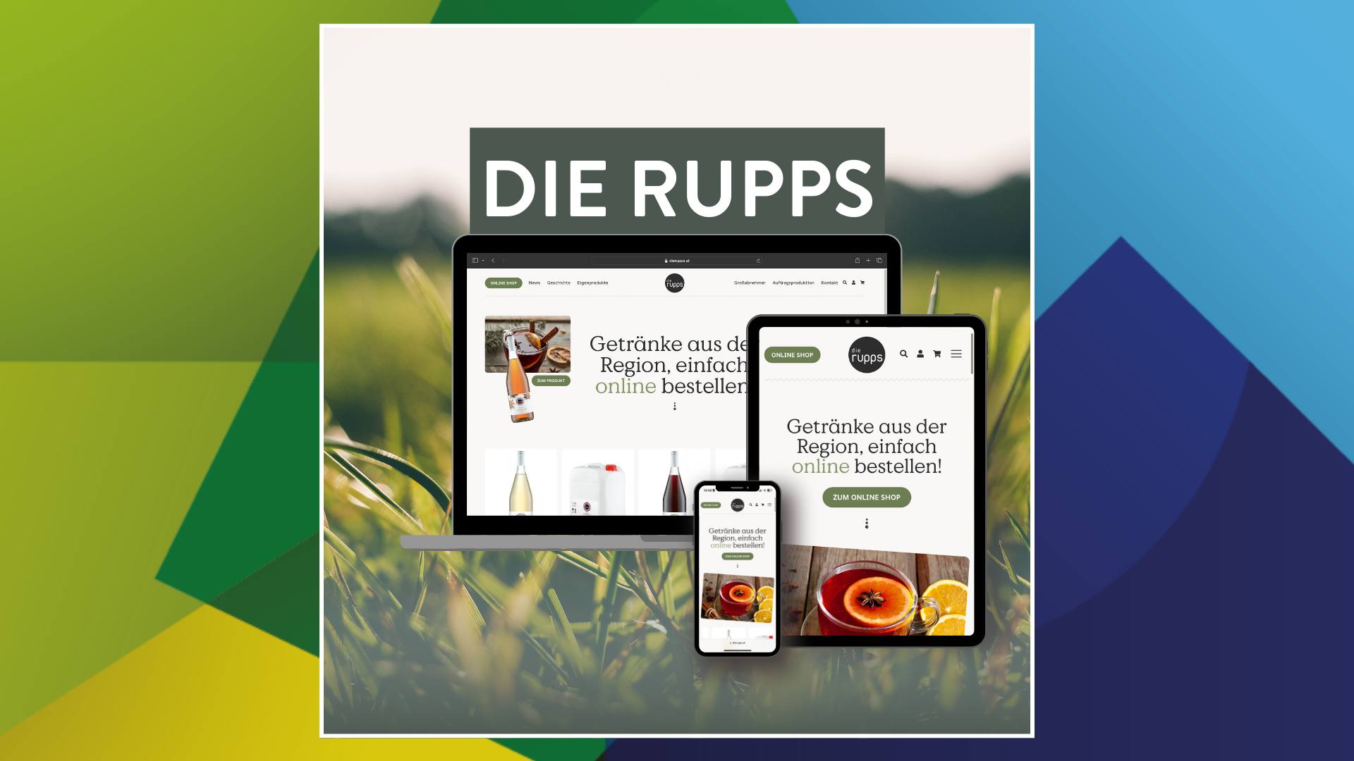 Die Rupps Social Media Kampagnenposting