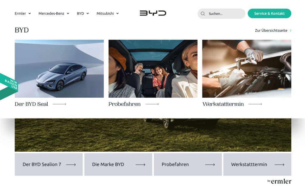 BYD Subseite bei Ermler am See