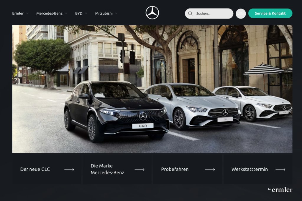 Mercedes-Benz Subseite bei Ermler am See