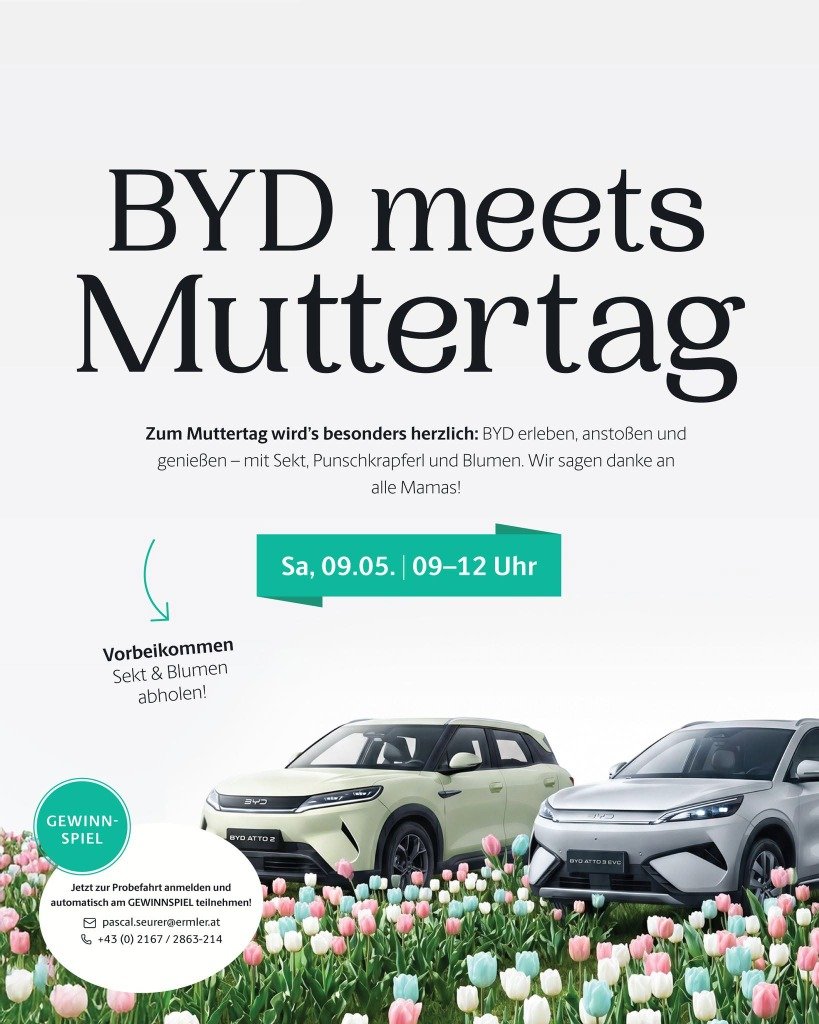Social Media Sujet: BYD meets Muttertag