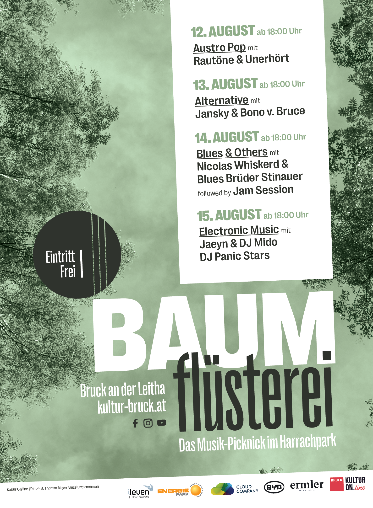 Baumflüsterei Plakat 2