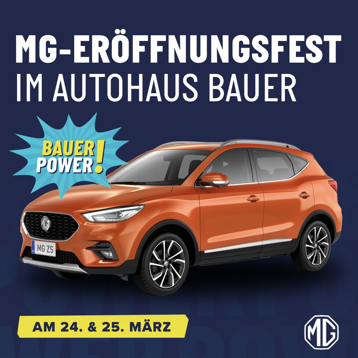 MG Markenlaunch Autohaus Bauer