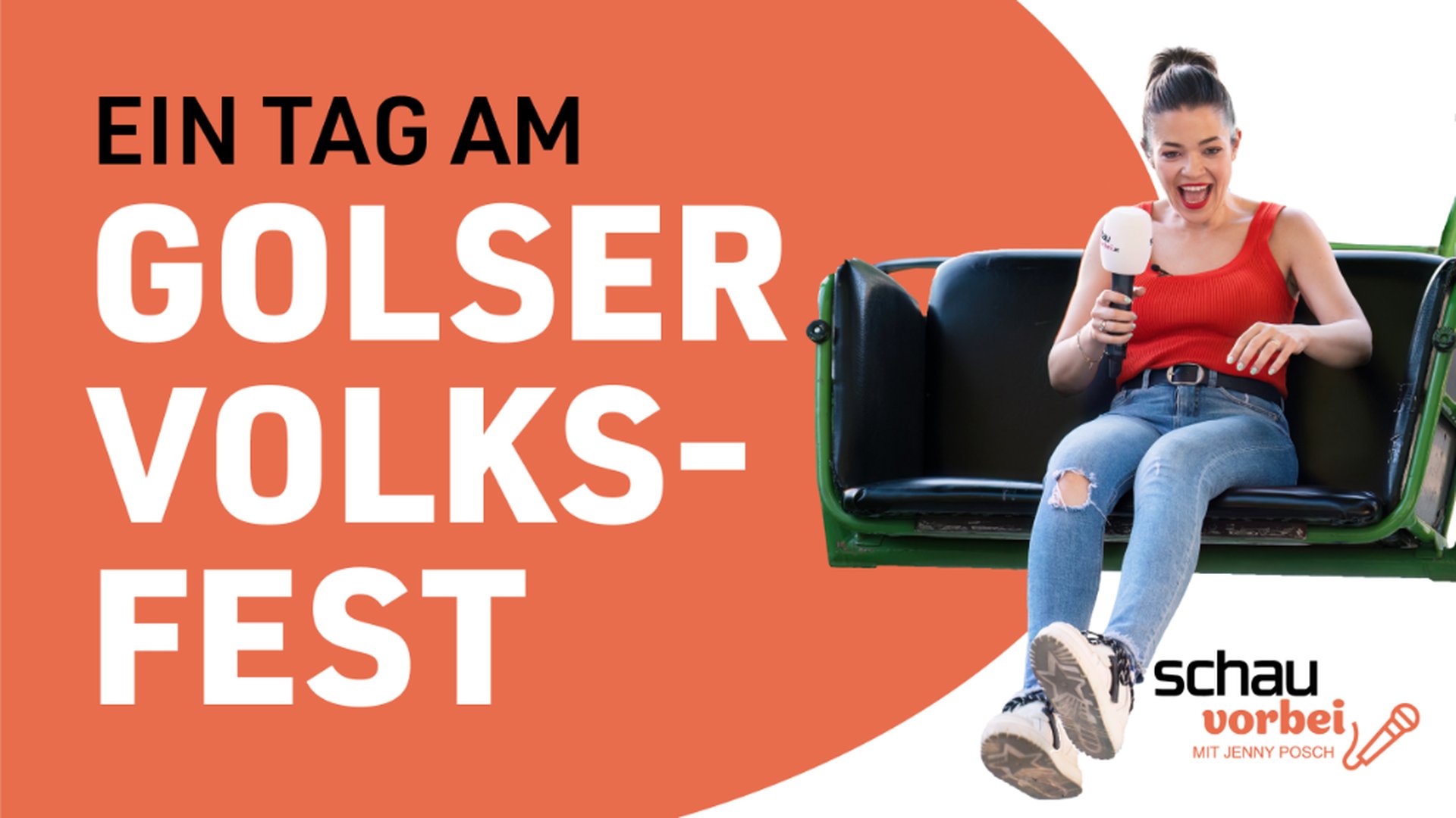 schauvorbei Vor-Ort-Reportage mit Jenny Posch am Golser Volksfest
