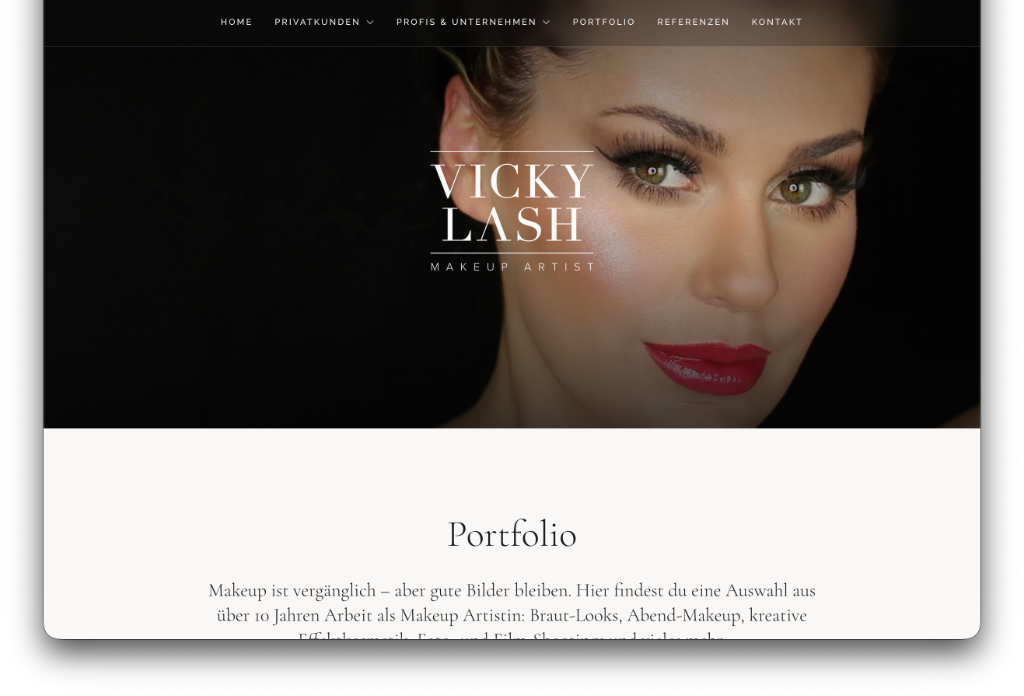 Vicky Lash Website – vickylash.com