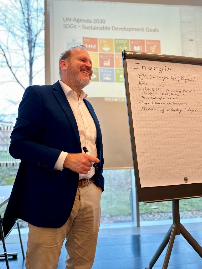 Workshop Moderation und Themenfeld Energie