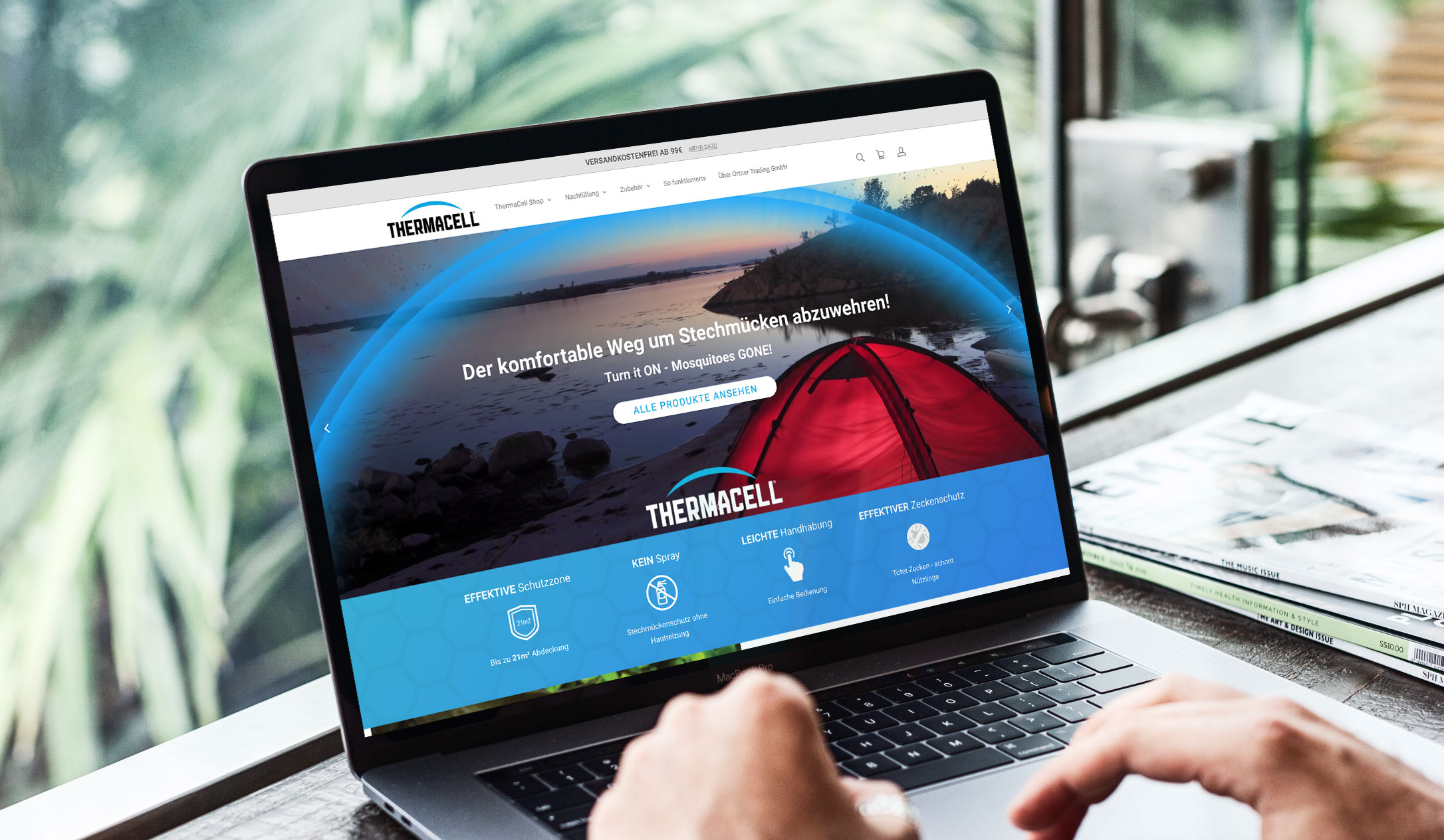 Cloudcompany Online Shop ThermaCell
