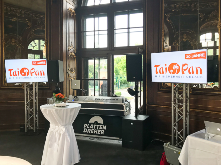 Eventtechnik DJ Ton und Licht für Hochzeit Verleih