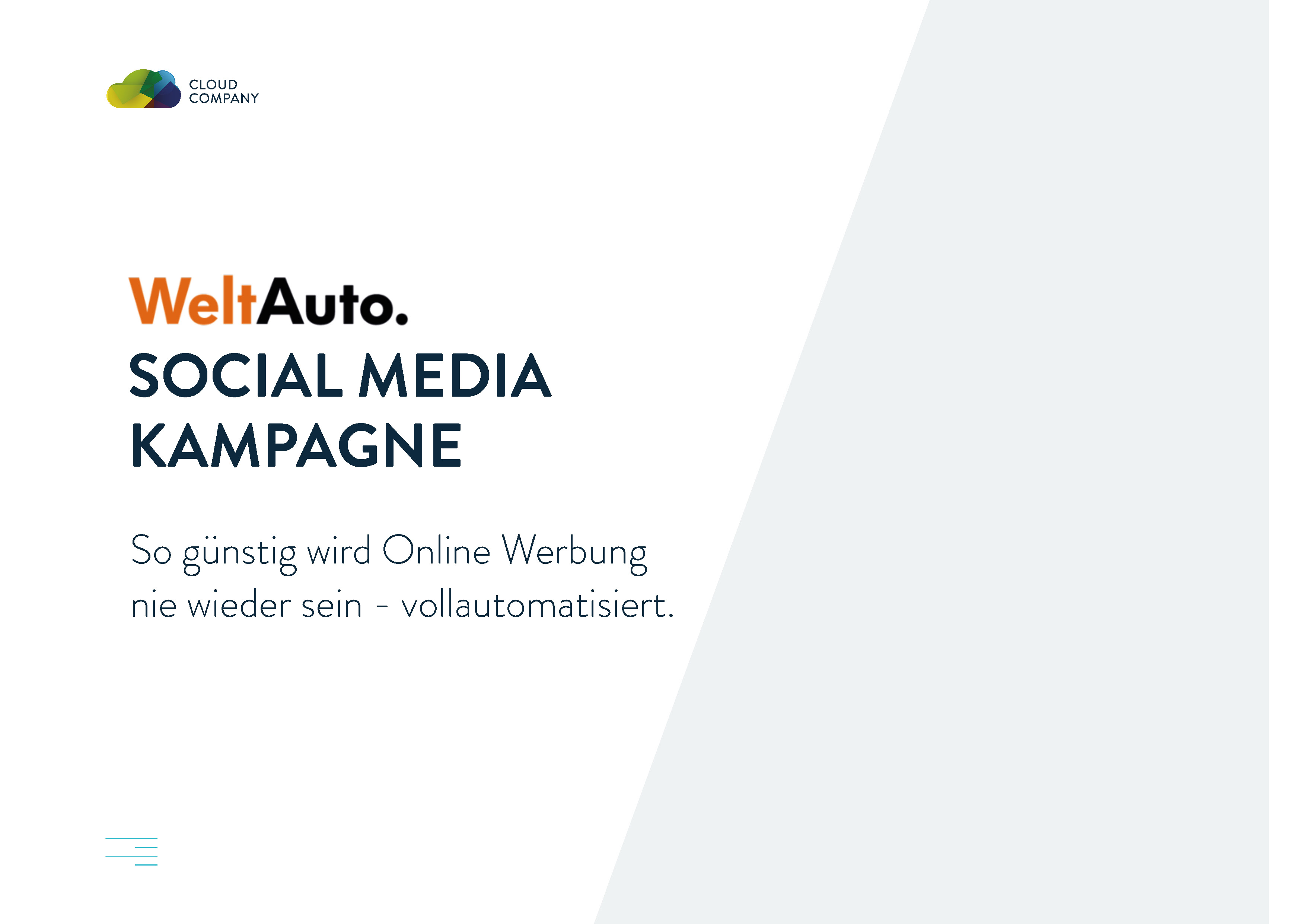 Weltauto Social Media Werbung 1