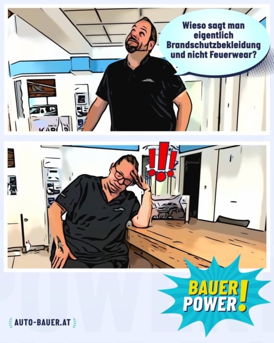 Autohaus Bauer Comic Social Media Kampagne 2024 1