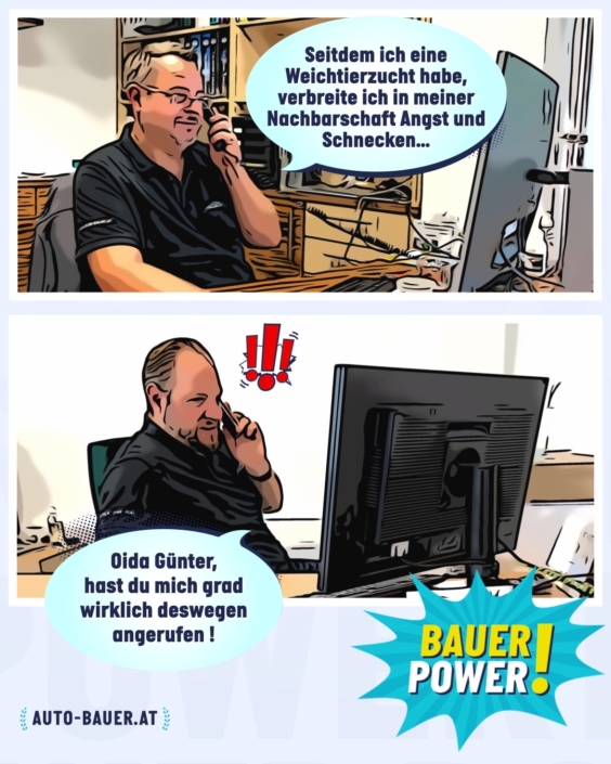 Autohaus Bauer Comic Social Media Kampagne 2024 7