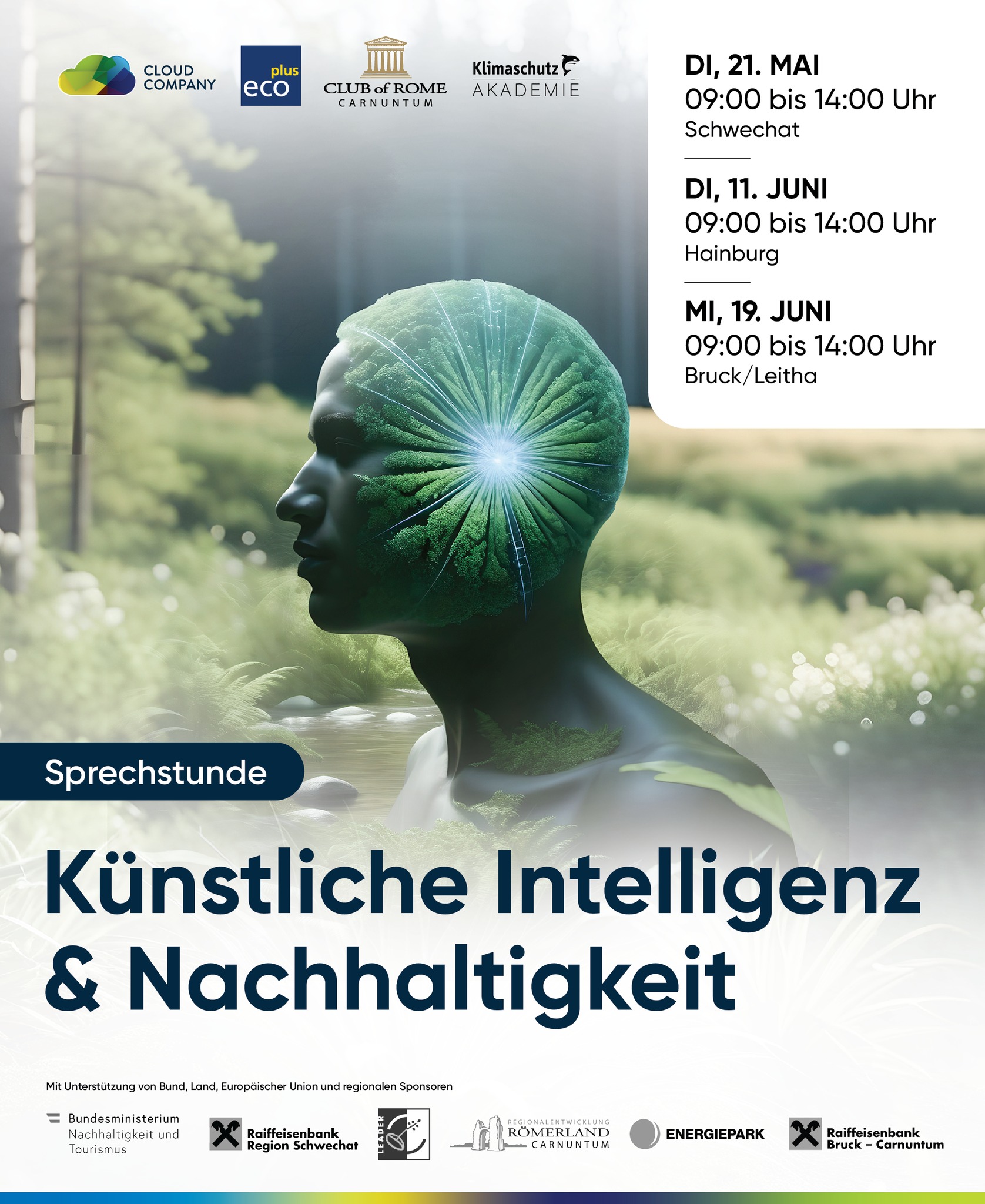 KI Sprechtage EcoPlus Raika Klimaschutz Akademie