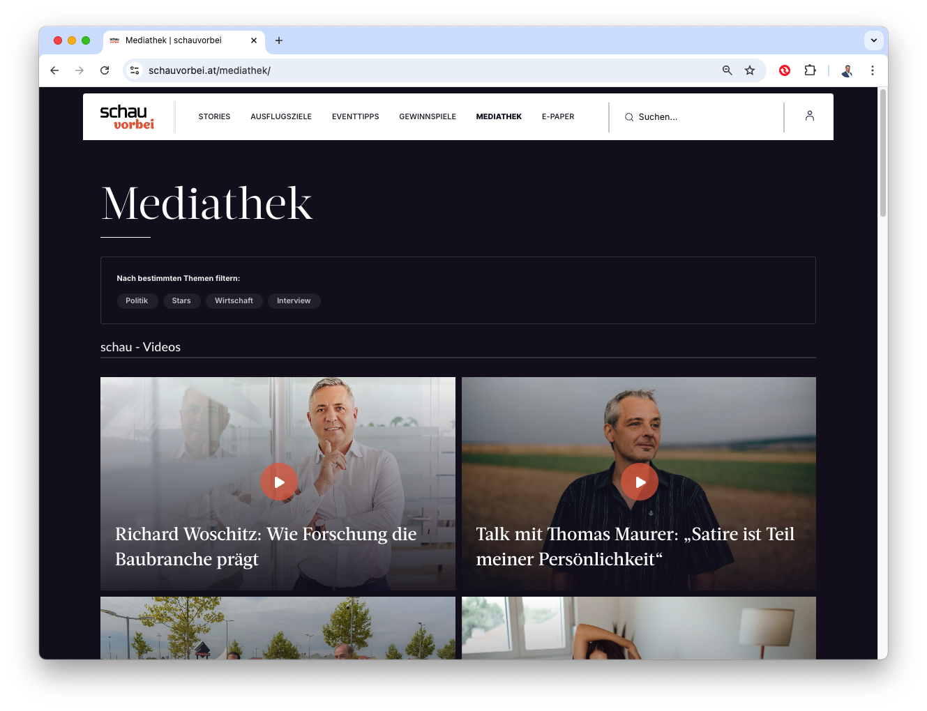 Media Plattform schauvorbei 2