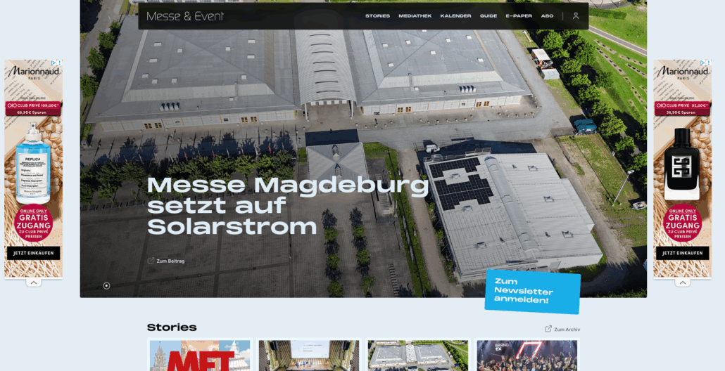 messe screenshot
