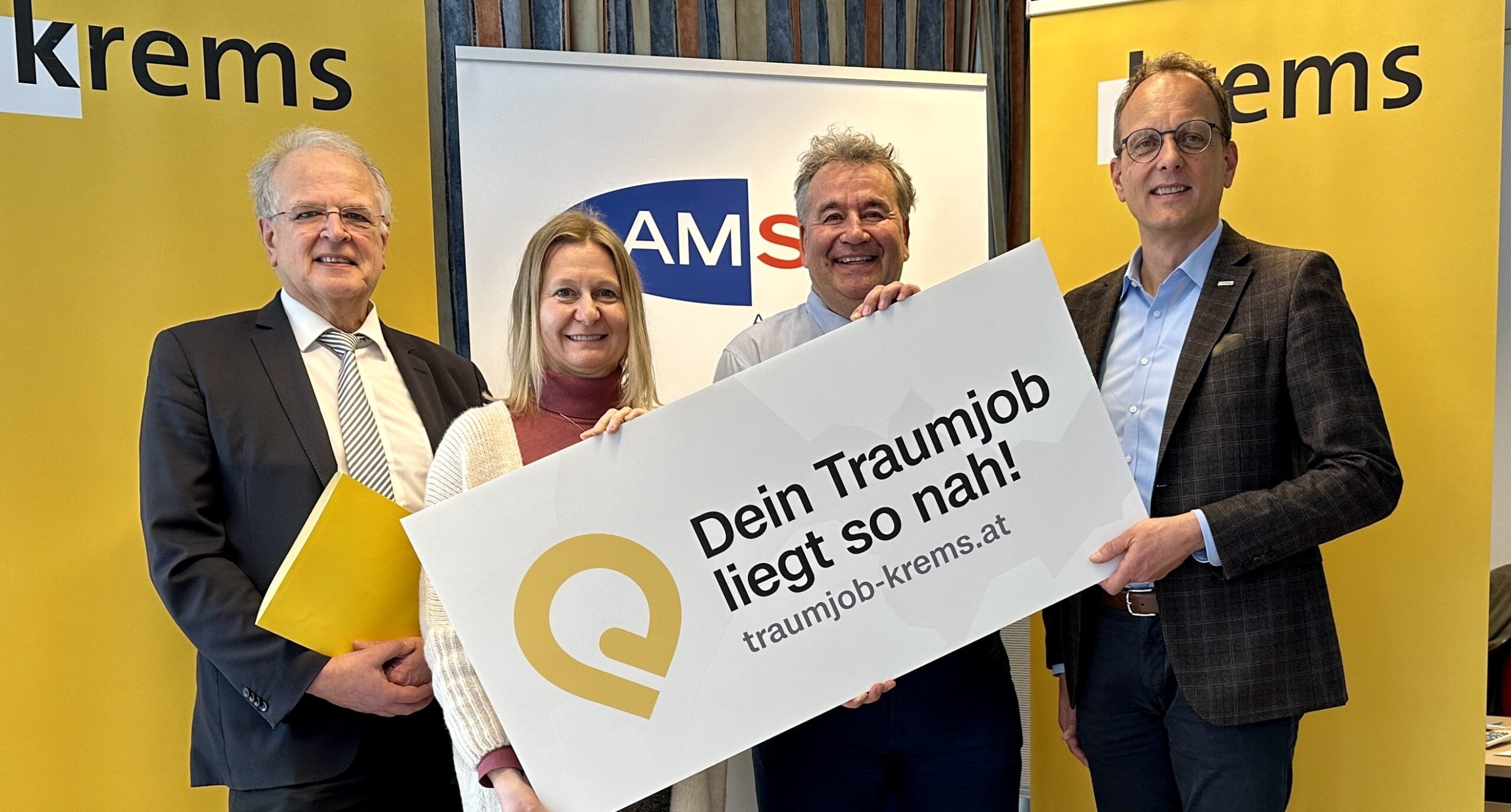 Kampagne & Jobplattform für AMS Krems