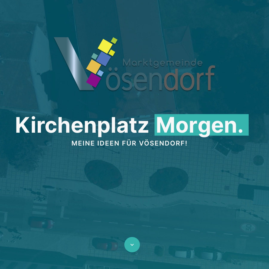 Kirchenplatz Morgen / Gemeinde Vösendorf